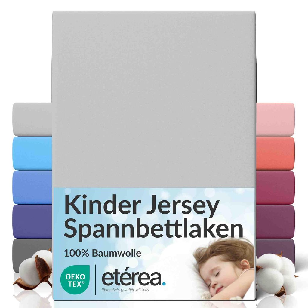 Prześcieradło jersey 80x160 - 80x180 cm, 100% bawełna, Zdjęcie produktu 