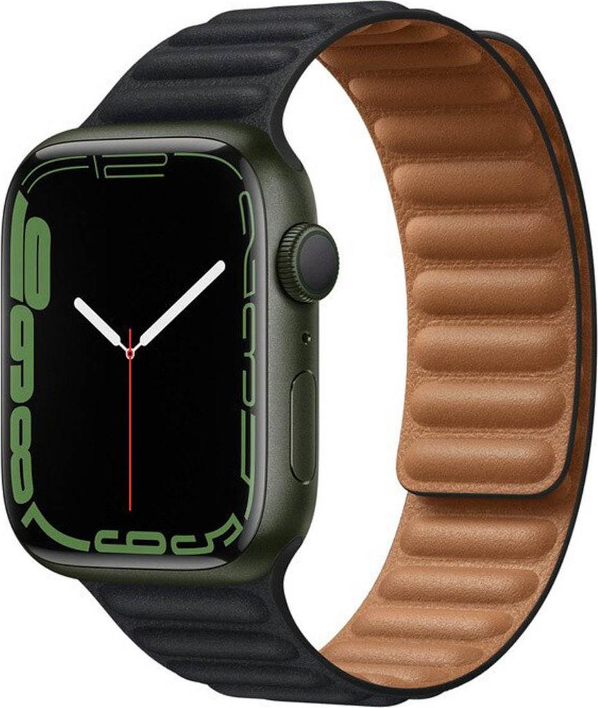 Bracelet Apple Leather Link pour Apple Watch | 44/45/46/49 Image du produit 