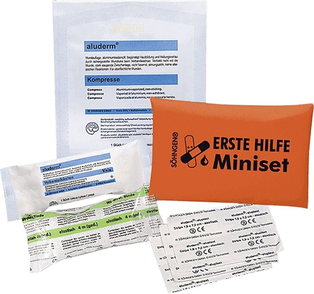 Söhngen 0307040o Mini set di pronto soccorso arancione Immagine del prodotto 