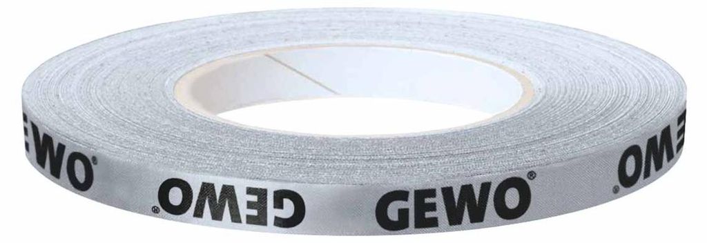 GEWO Kantenband 12mm/50m schwarz/silber