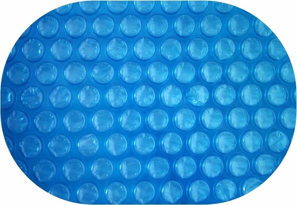 Solarplane Light Blue 200 µm Oval 550 x 366 cm Erwärmung Produktbild 1