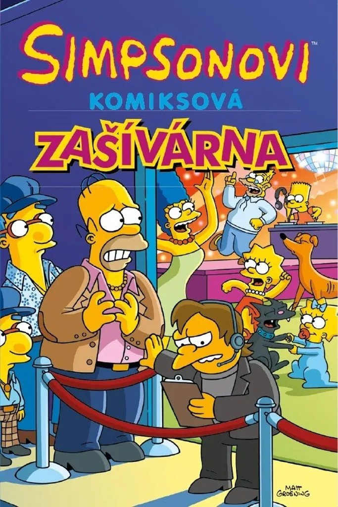 Bande Dessinée Les Simpson Komiksová zašívárna Matt Groening BD