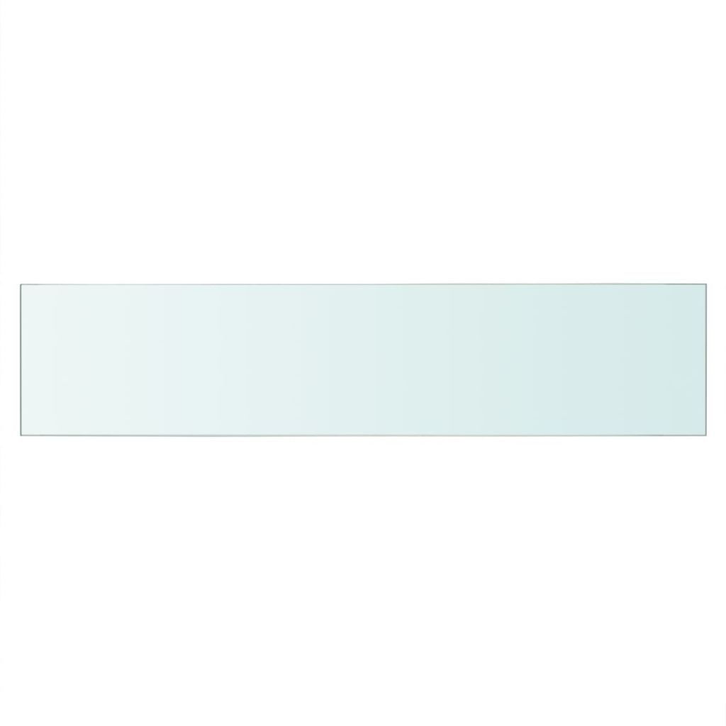 vidaXL Étagère en verre transparent 60x12 cm Image du produit 