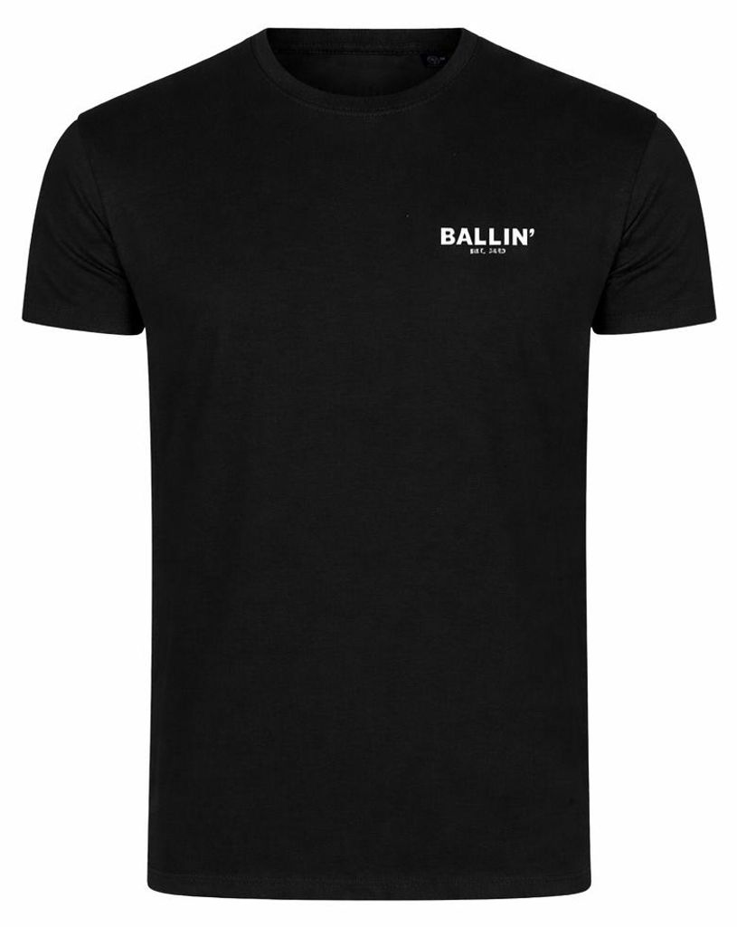 Ballin Est. 2013 Backprint Cross Shirt Schwarz - Große L