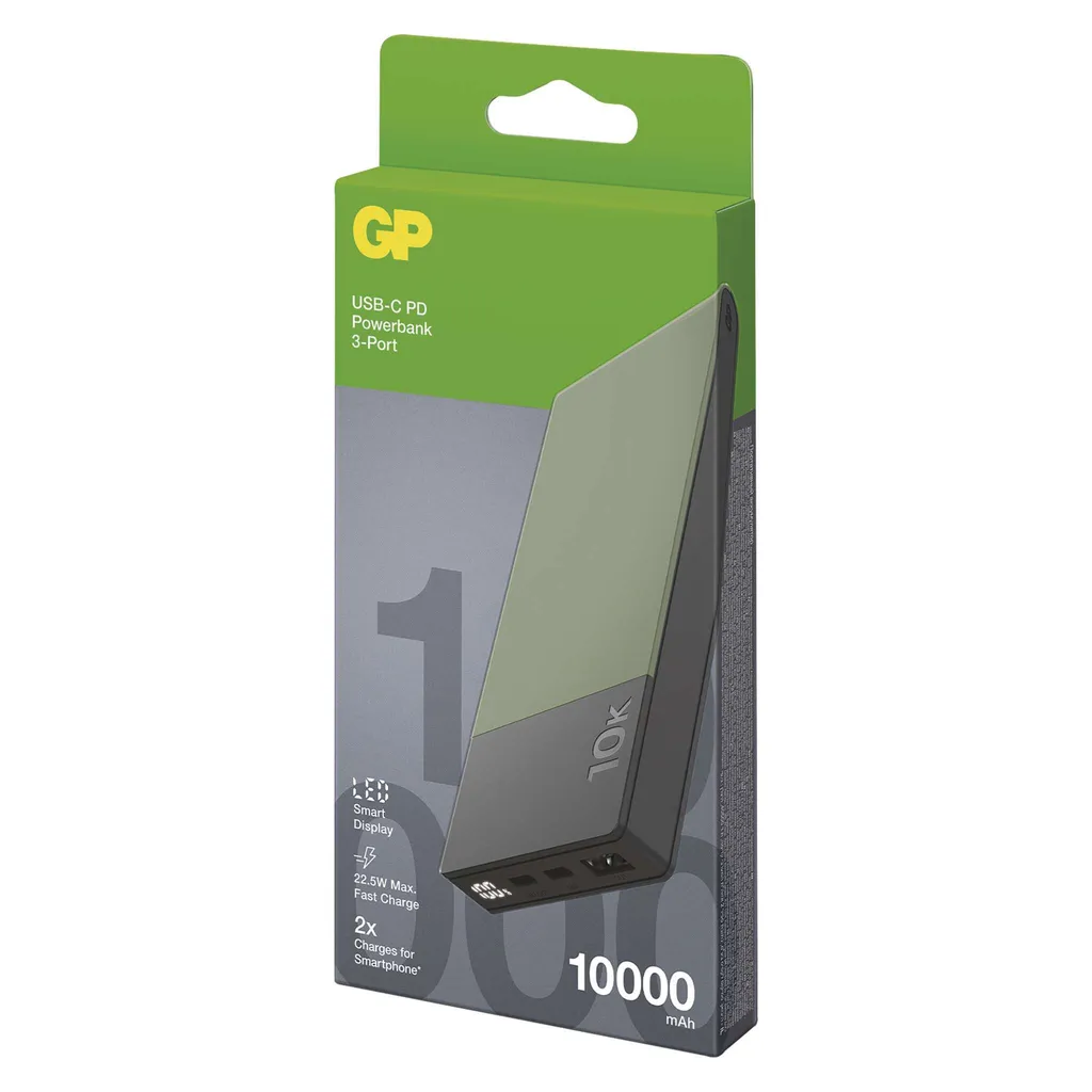 Batterie GP Powerbank M2+ 10000mAh - Design Compact et Charge Rapide - 8