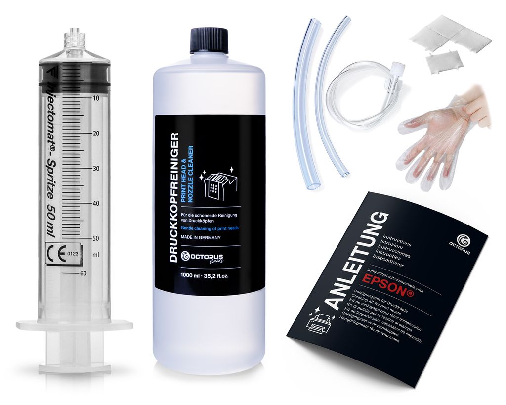 Detergente per ugelli 1000ml per testine di stampa Epson Immagine del prodotto 