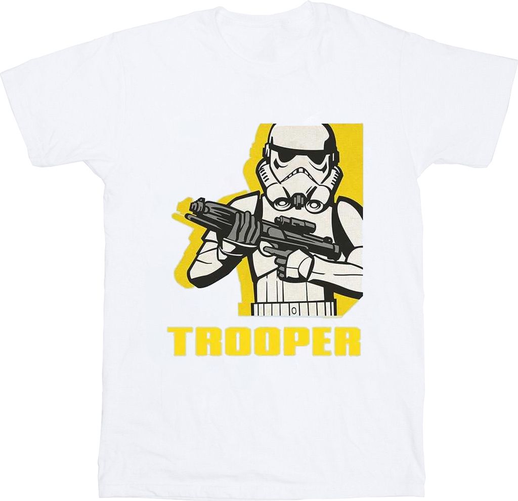 Star Wars - "Rebels Trooper" T-Shirt für Herren BI52017 (L) (Weiß)