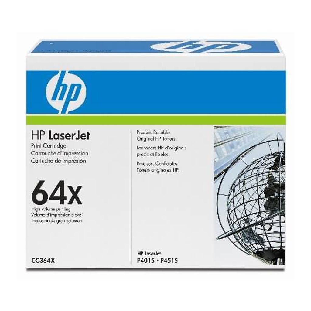 HP 64X - vysoká výťažnosť - čierna - originálna - LaserJet Obrázok produktu 