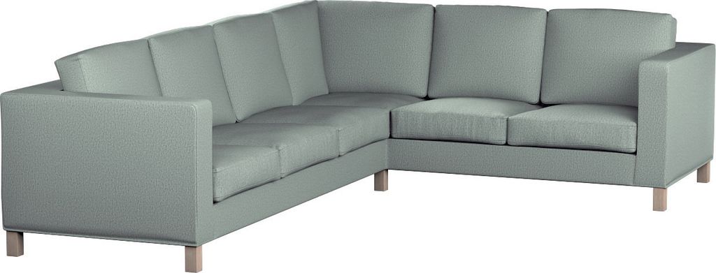 Dekoria Bezug für Karlanda Sofa Ecke links, eukalyptusgrün, 36cm x 30cm x 50cm