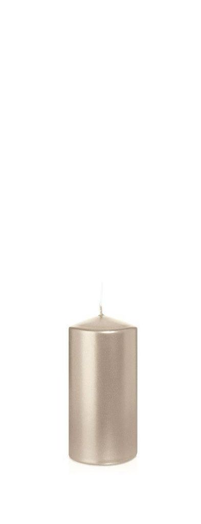 INNA-Glas Adventskerze Rosella, Perlmutt, 12cm, Ø 6cm, 40h - Germany - Säulenkerze