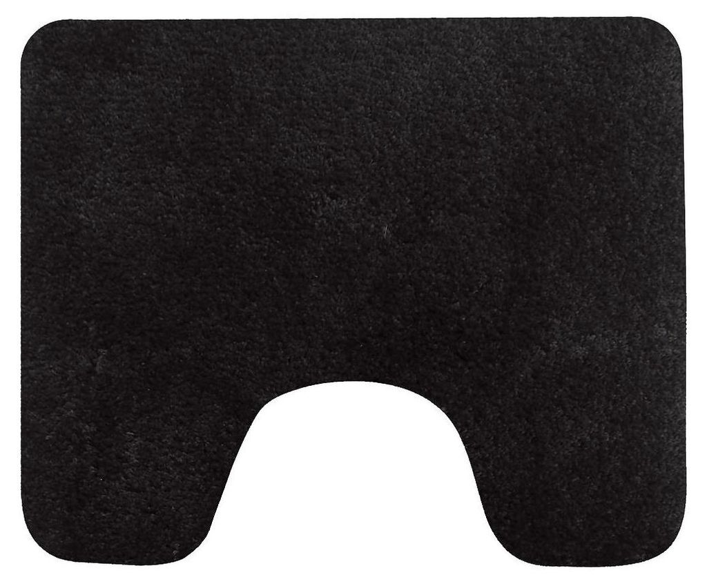 Dutch House Toiletmat Caen 60x50 cm Zwart Produktbild 
