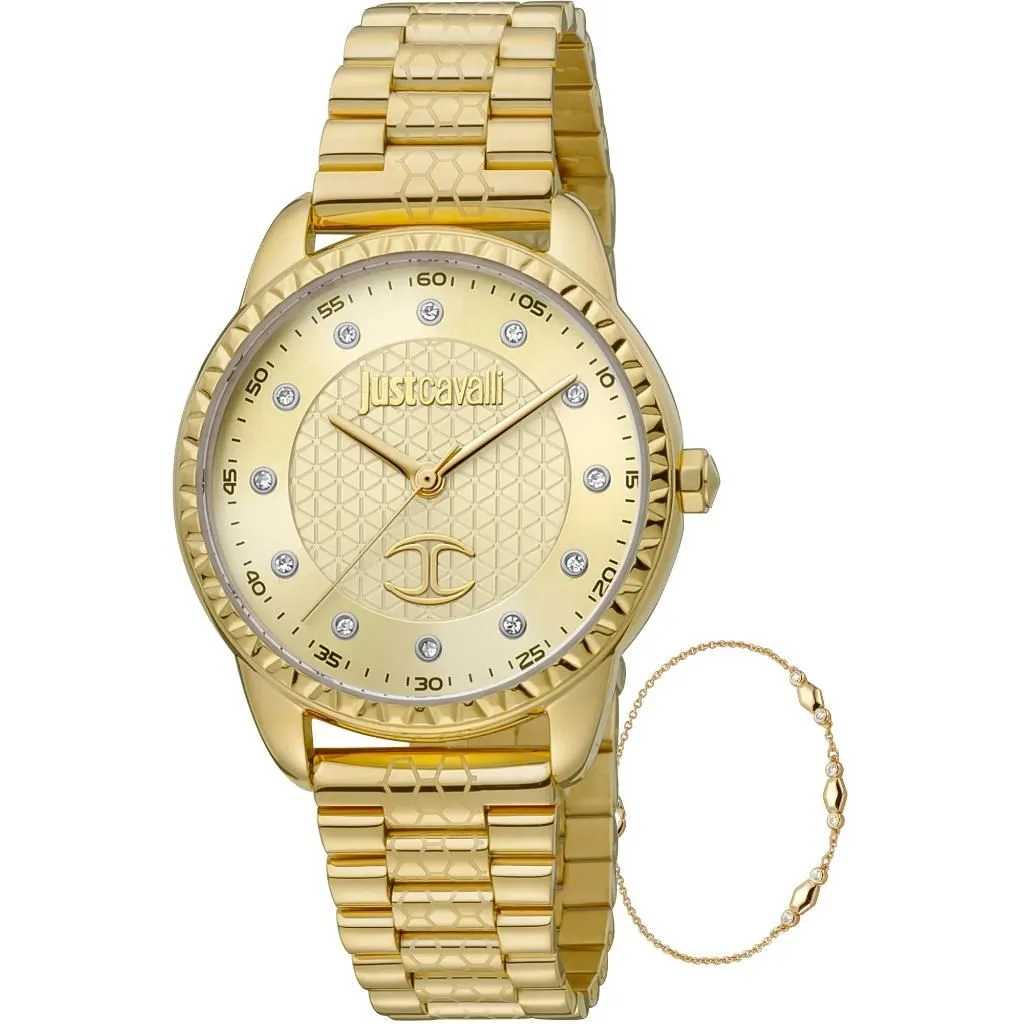 Orologio Donna Just Cavalli EMOZIONI 34mm - Stile Retrò Contemporaneo