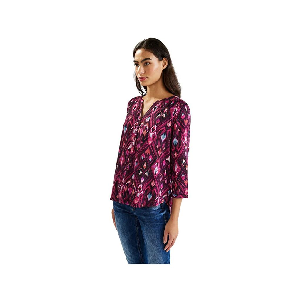 Street One Stile QR Anni - Maglietta Donna Casual - Collezione Femminile Di Qualità