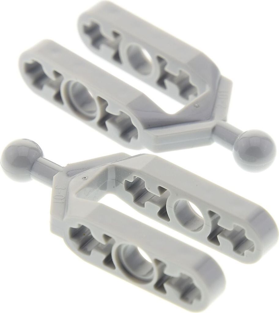 1x Lego Technic Rad Aufhängung neu-hell grau Kugel Gelenk Querlenkung 6572