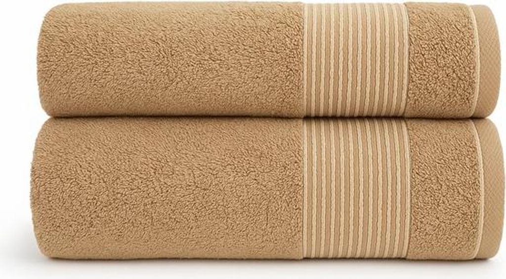 Handtuch, Badetuch, minimalistisch Portland 50x90 Braun