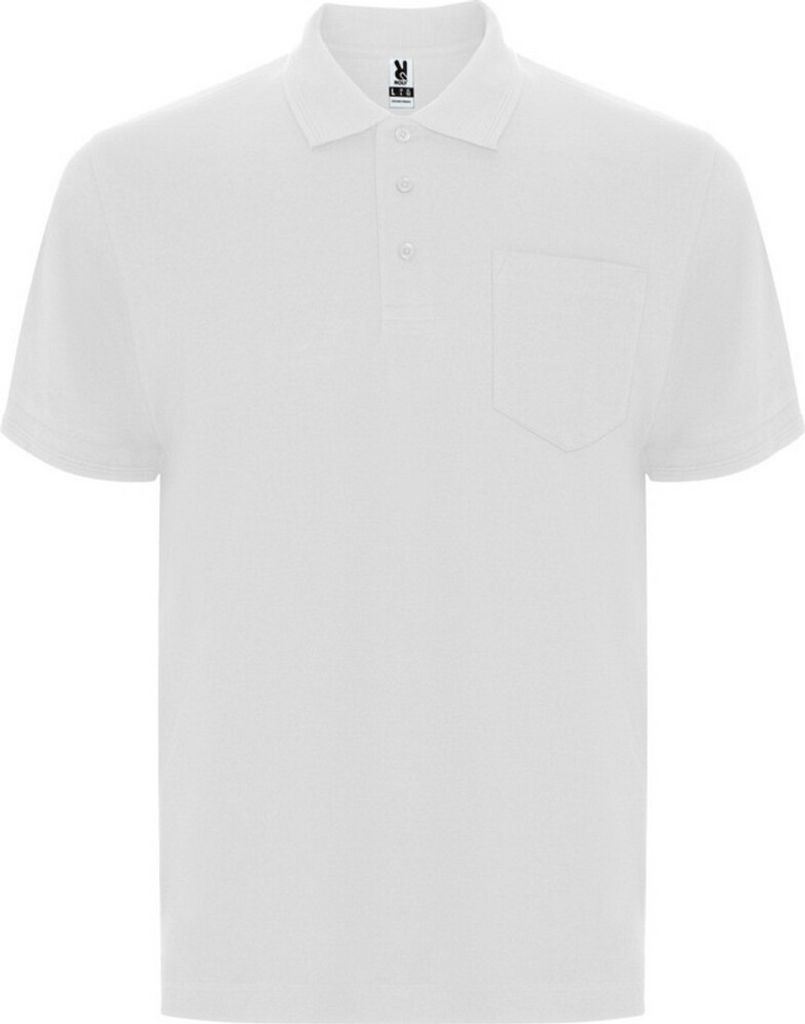 Roly - "Centauro Premium" Poloshirt für Herren/Damen Unisex kurzärmlig PF4539 (XL) (Weiß)
