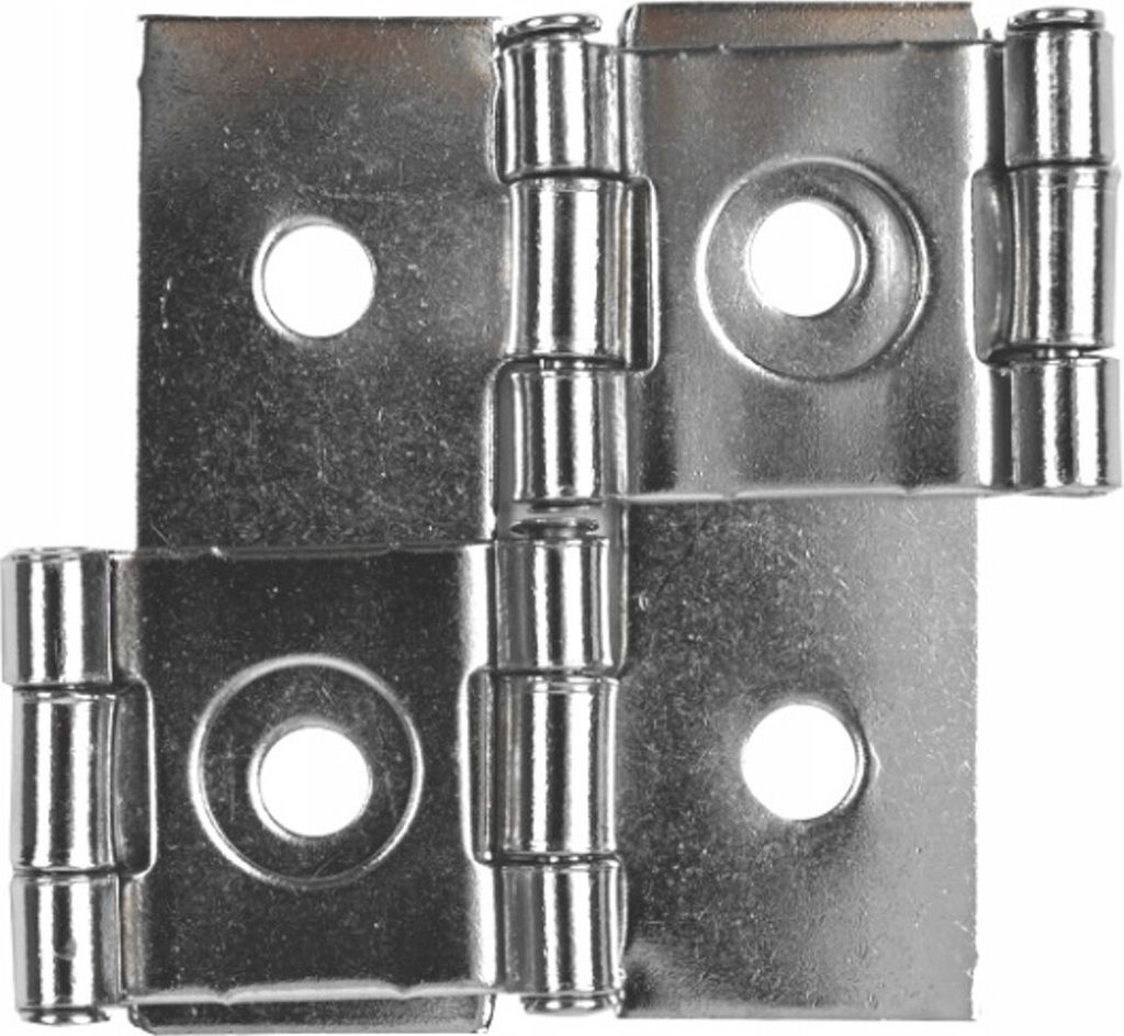 Stop Sun Scharnier, schwenkbar, 360 Grad, Stahl, silber, 6er Set