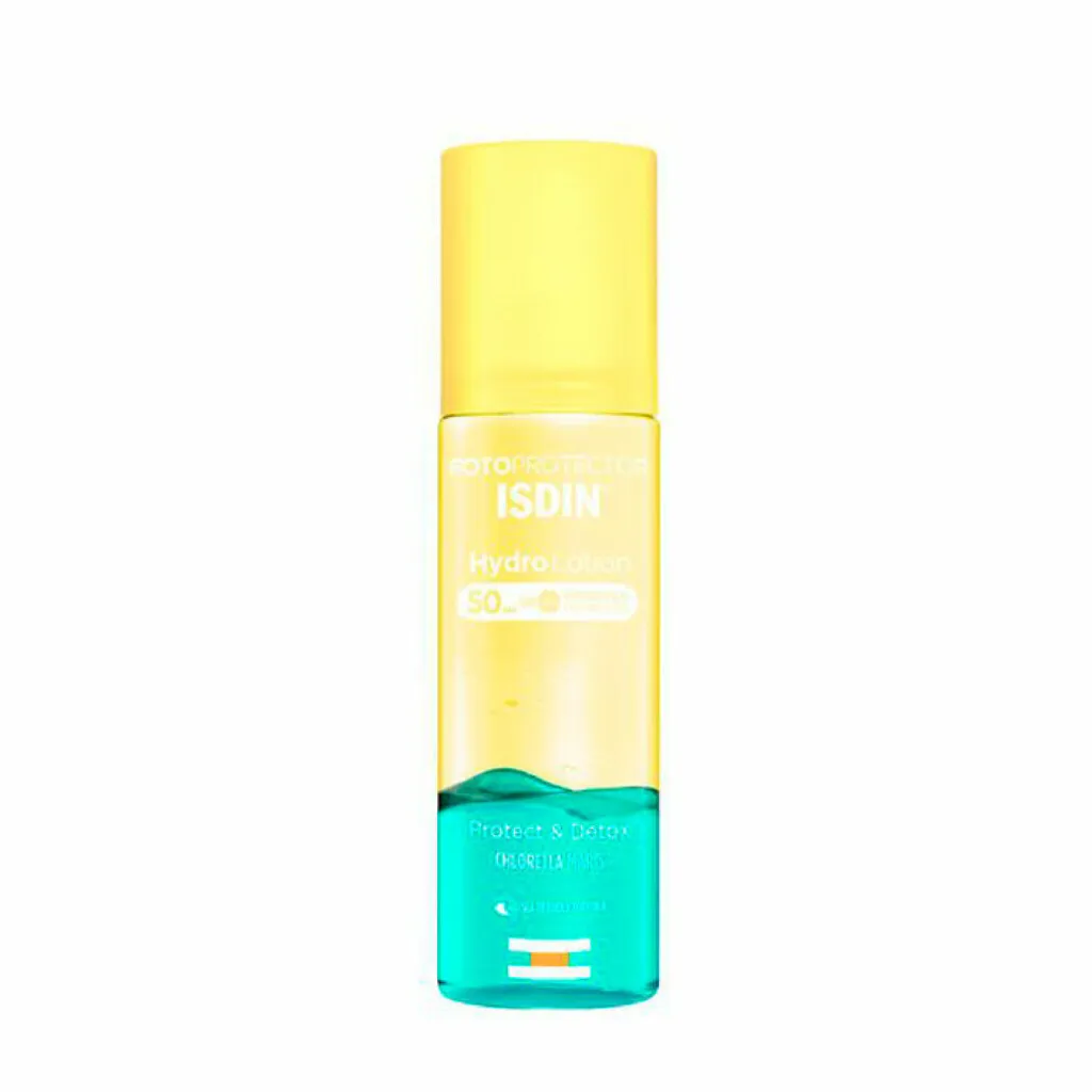 Isdin Fotoprotector Hydrolotion SPF 50 Solaire Biphasé Détox 200ml