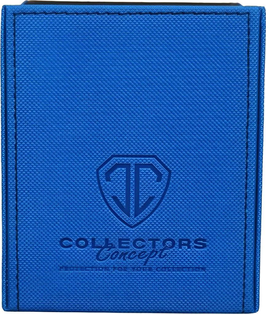 Collectors Concept Deck Box Side Window 100+ Blue