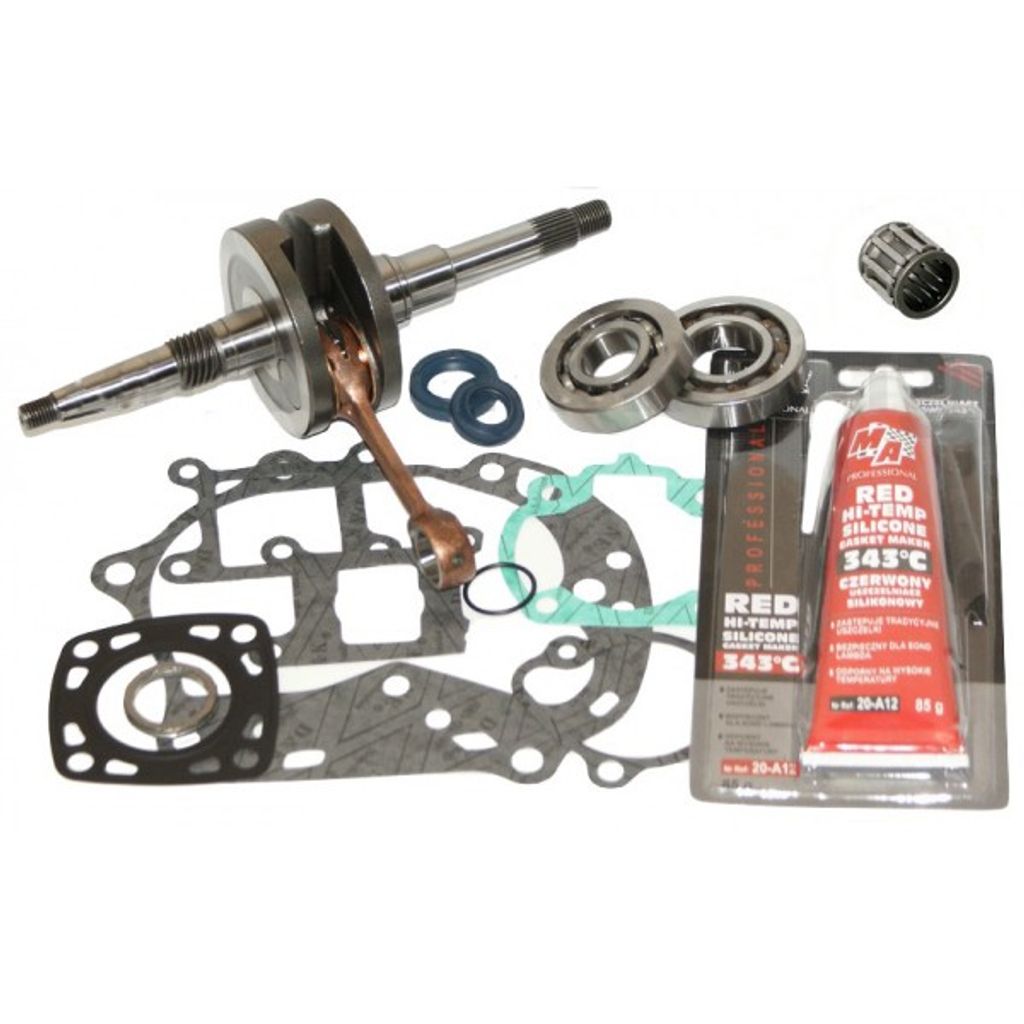 KURBELWELLE Lager Dichtung Satz KIT Set für KYMCO B&W 50 Bj. 01-07 Wasser