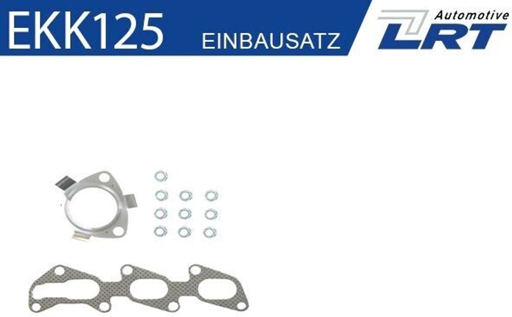 LRT Montagesatz Katalysator Montagesatz Abgasanlage EKK125 für OPEL Corsa C Schrägheck (X01)