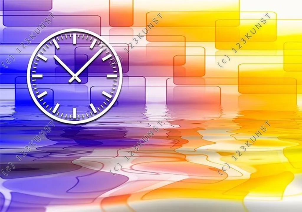 Orologio da Parete Design Moderno Dixtime 35x50 - Arredo Casa Elegante