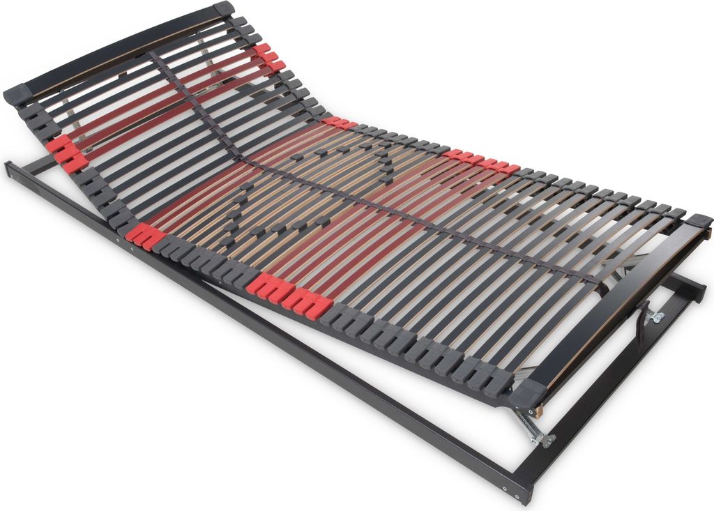 Betten-ABC Max Premium K+F 7-Zonen-Lattenrost mit 44 Leisten und Kopf- und Fußverstellung, Größe: 140x200