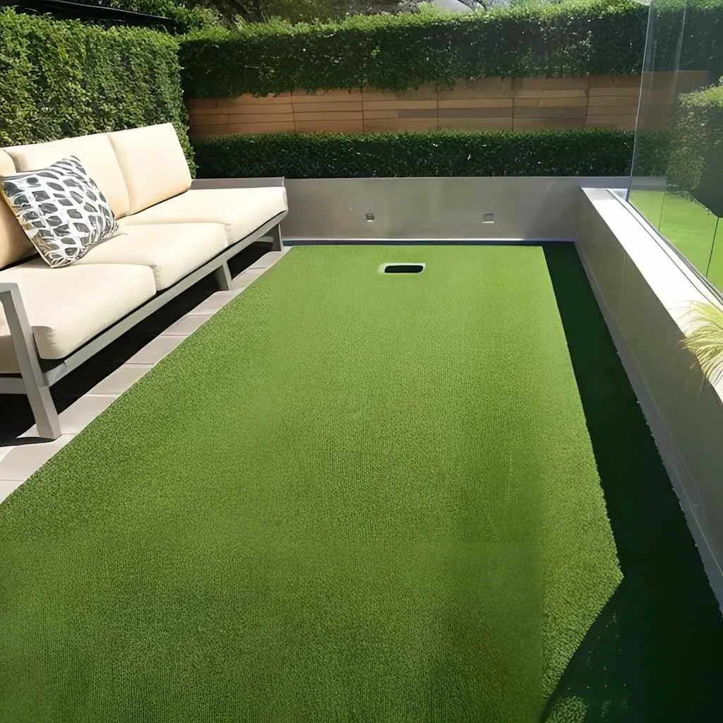 Prato Sintetico vidaXL 1x10m Verde - Tappeto Erba Finta 7/9mm UV Resistant