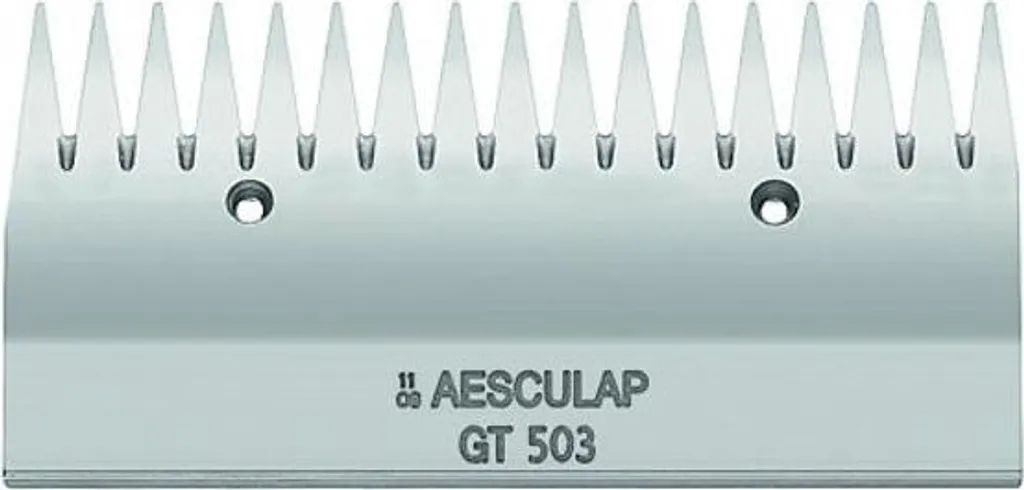 Lama Superiore Aesculap GT 503 per Tosatrici Bovini e Ovini 17 Denti