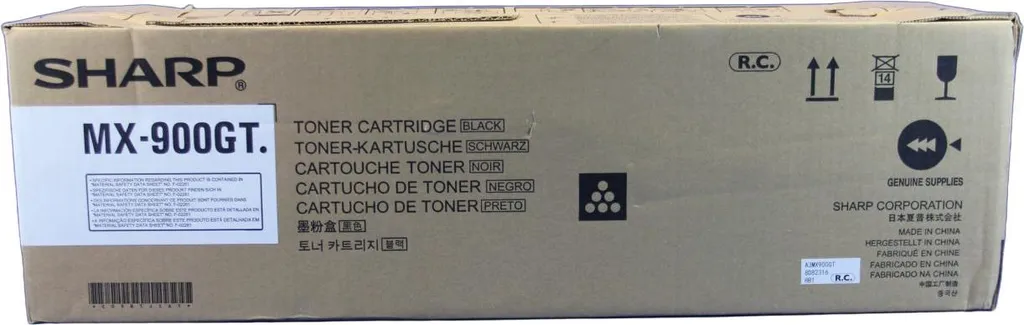 Cartouche Toner Sharp MX-900GT d'Origine 120000 Pages pour Copieur