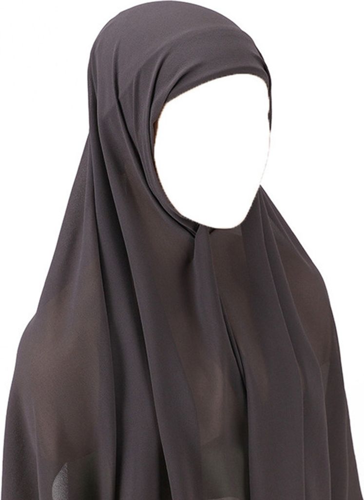 Kopftuch für Damen Lang Muslim Hijab Türkisch Khimar Schal Produktbild 