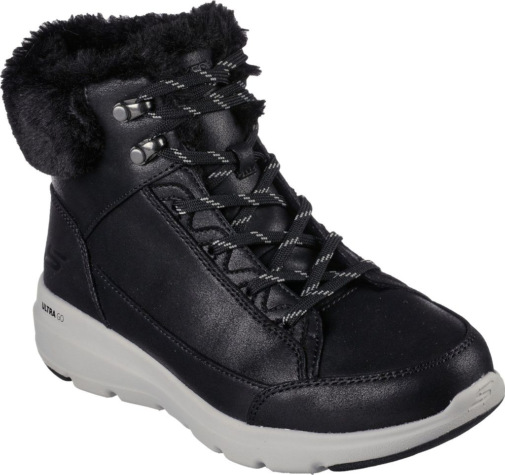 Skechers Glacial Ultra - Cozyly - Black Synthetic Velikost: Obrázek produktu 