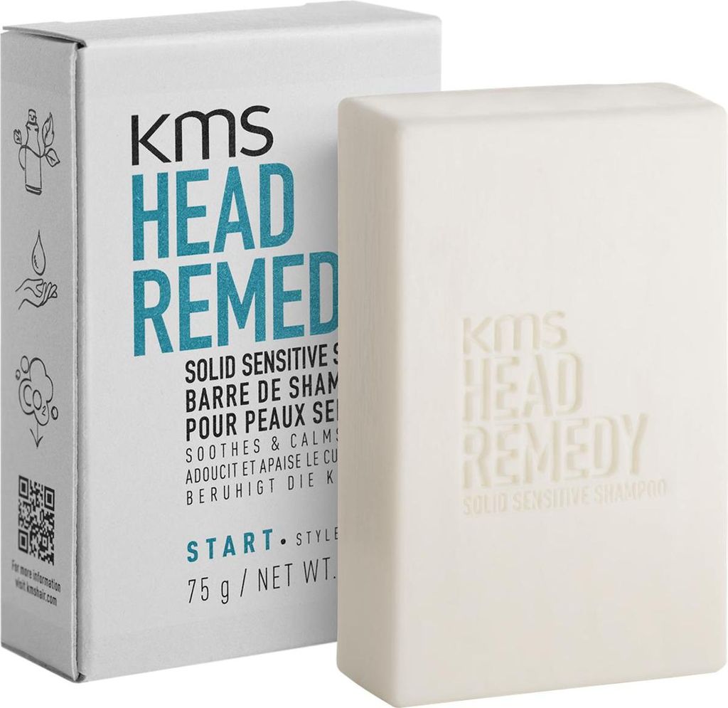 kms HeadRemedy Solid Sensitive Shampoo (75 g)