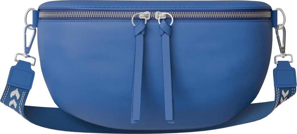 Damen Umhänge Schulter Tasche Modern Stilvoll 30621 Blue