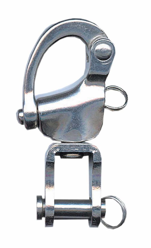 Patentverschluss 9 cm Innere Lichte 1,6 cm Schnellverschluss Sicherheitsschäkel Patenthaken