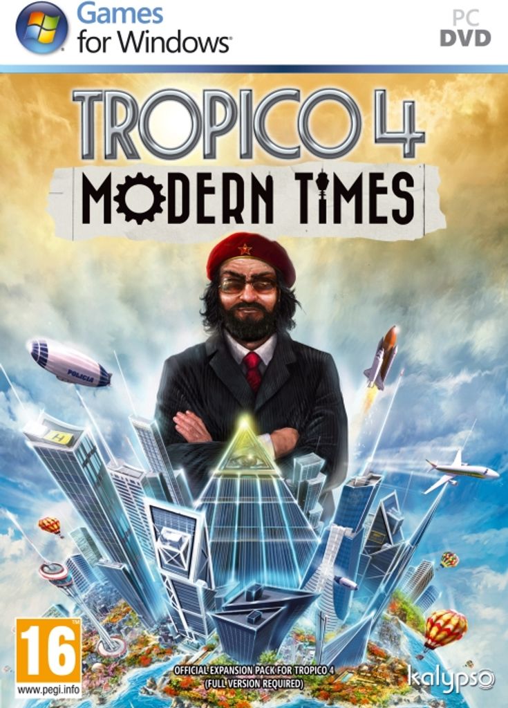 Kalypso Tropico 4 - Modern Times, PC, Kalypso Media, 5000 MB, Windows XP SP3 / Vista / Windows 7