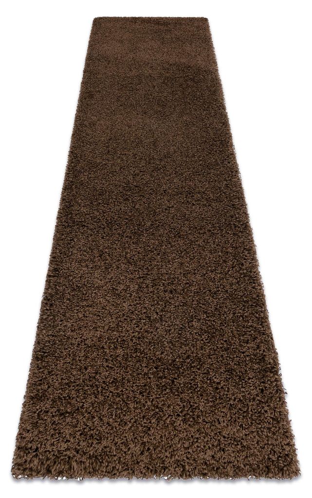 Tapis, le tapis de couloir SOFFI shaggy 5cm marron - pour Image du produit 