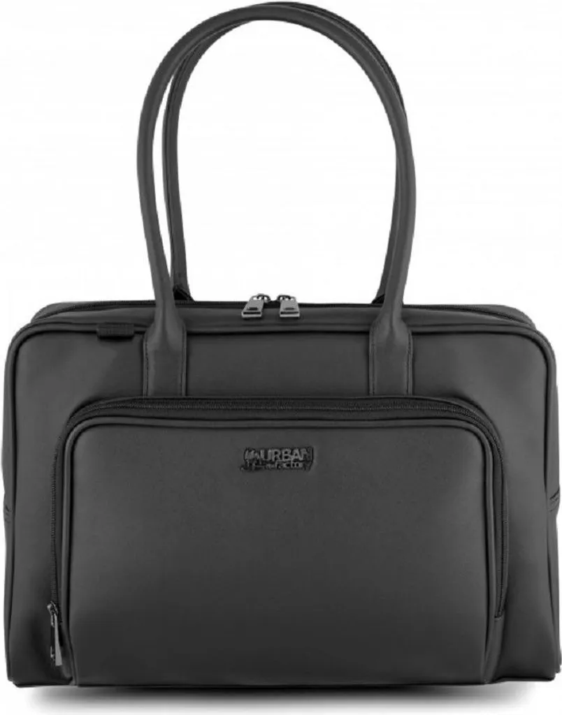 Sacoche Ordinateur 14" Rembourrée Noir avec Pochette Cosmétique LWB14UF