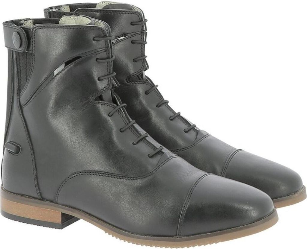 Equithème Reitstiefelette Wavy mit Reißverschluss-Schnürung, Größe:40