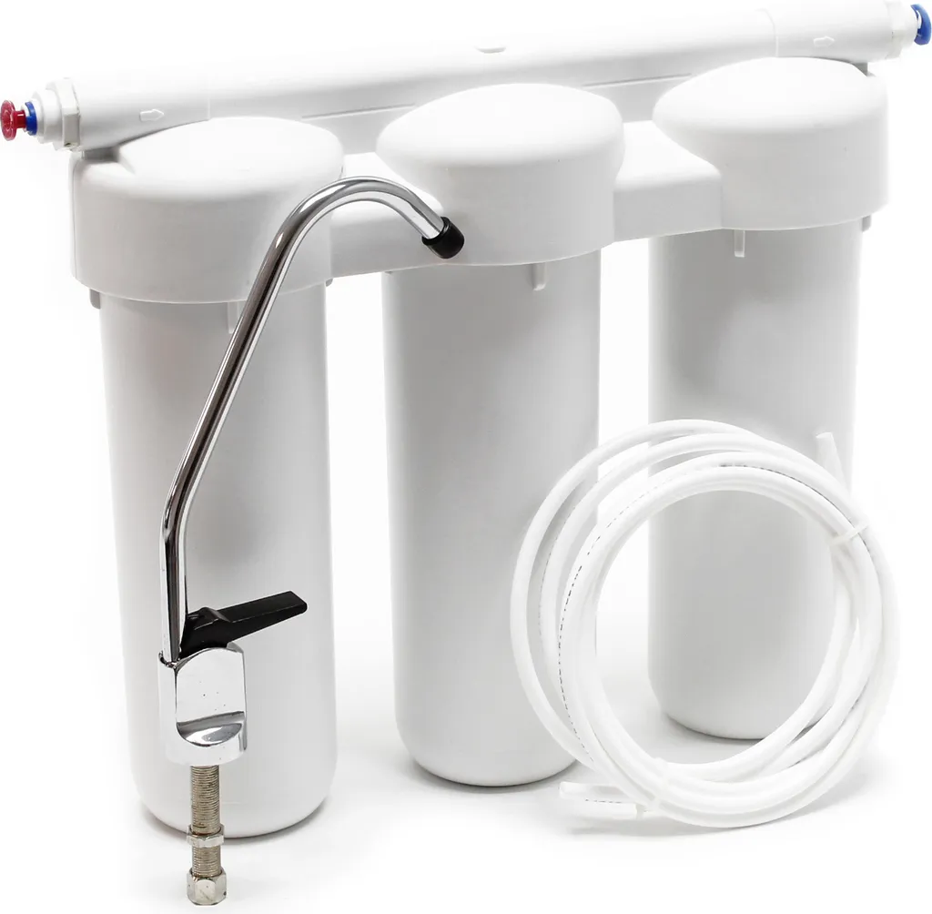 Filtre à eau potable Sous évier 3 Étapes Charbon Actif - NW-PRG03