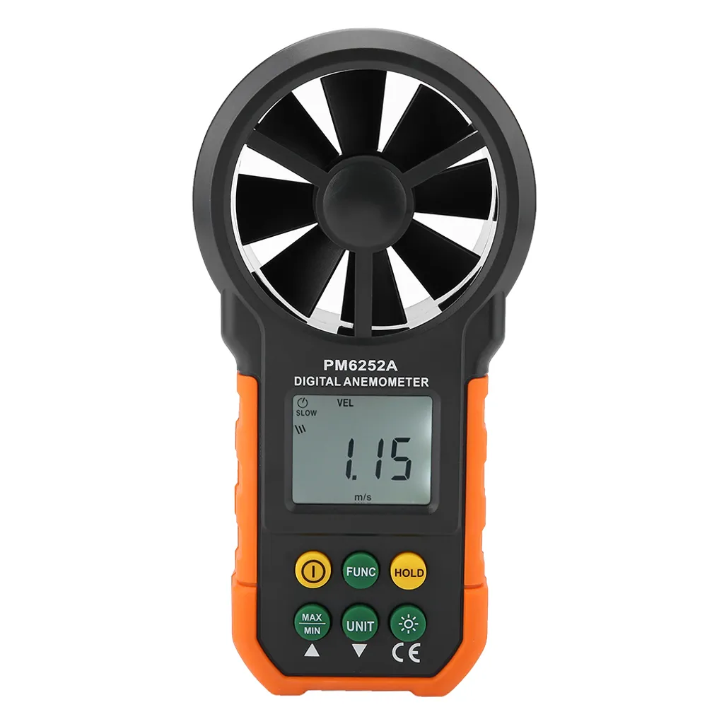 Appareil de mesure du volume d'air et anémomètre à hélice multifonction