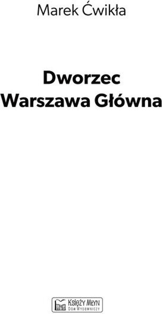 Dworzec Warszawa Główna i linia średnicowa 1931-1945