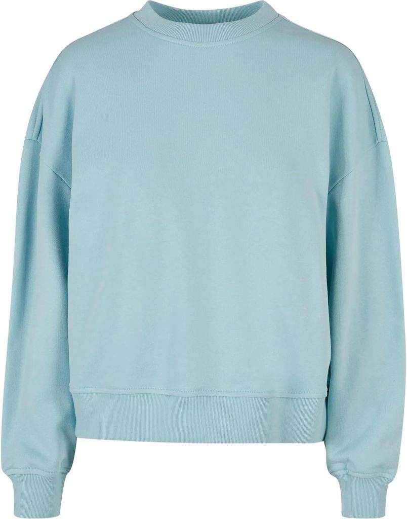Build Your Brand BY212 | Ladies Oversized Crewneck Sweatshirt XS bis 5XL - Farbe: Ocean Blue - Größe: L