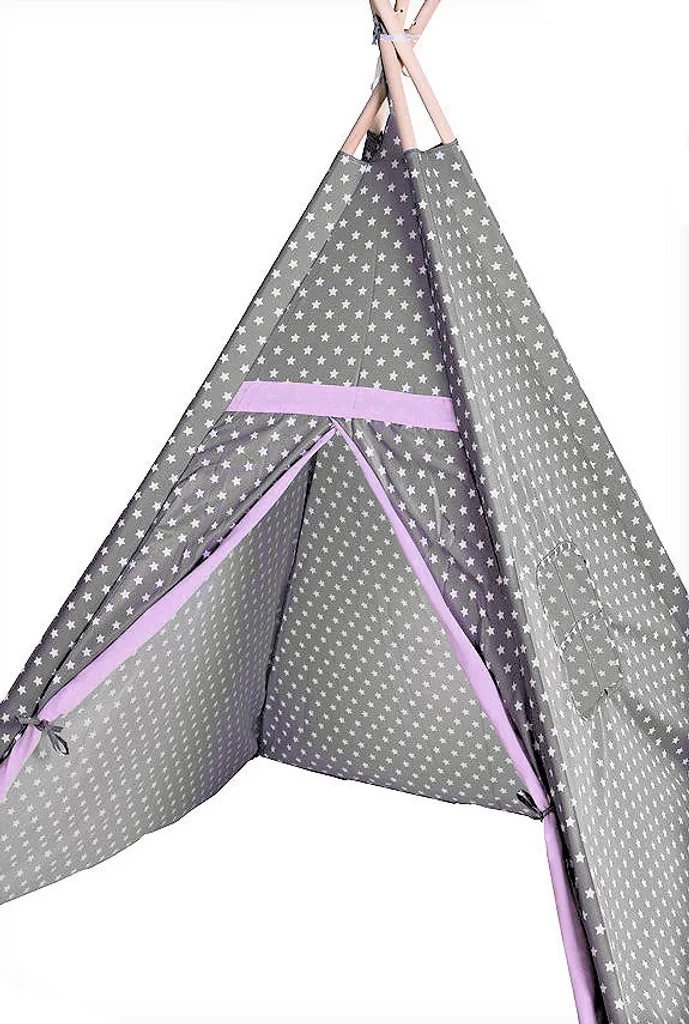 Tipi enfant 160 cm gris - La solution parfaite pour une chambre rangée