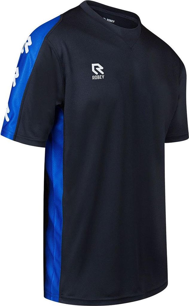 Robey Performance Trikot Kurzarm Herren - Schwarz / Royal | Größe: XL