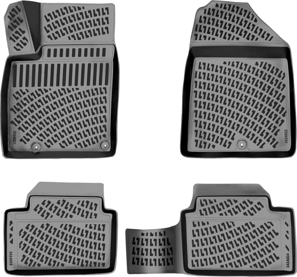 Rizline Hyundai i30 3.Gen ab 2017 Gummimatten 3D Autofußmatten