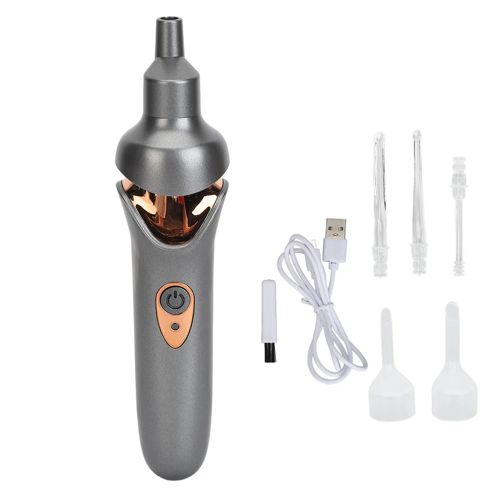 Set Rimozione Cerume Elettrico Professionale - Aspiratore Orecchie LED