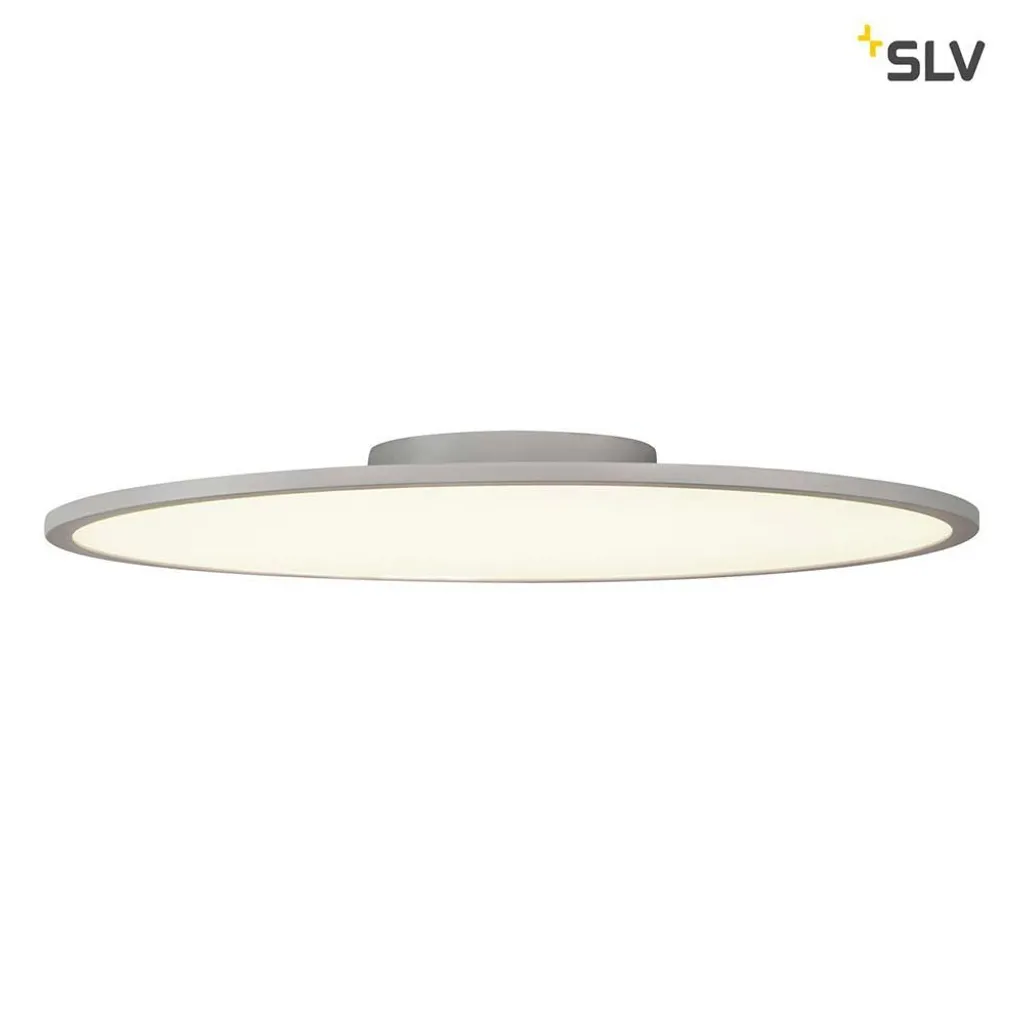 Fini la fatigue visuelle avec le plafonnier LED PANEL 60 rond 4000K gris - 3