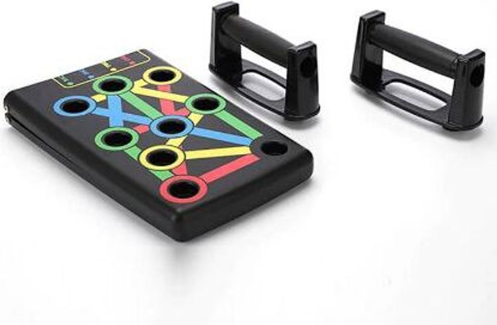 Push Up Board 9in1 Multiboard Liegestützgriffe Multitrainer Produktbild 9