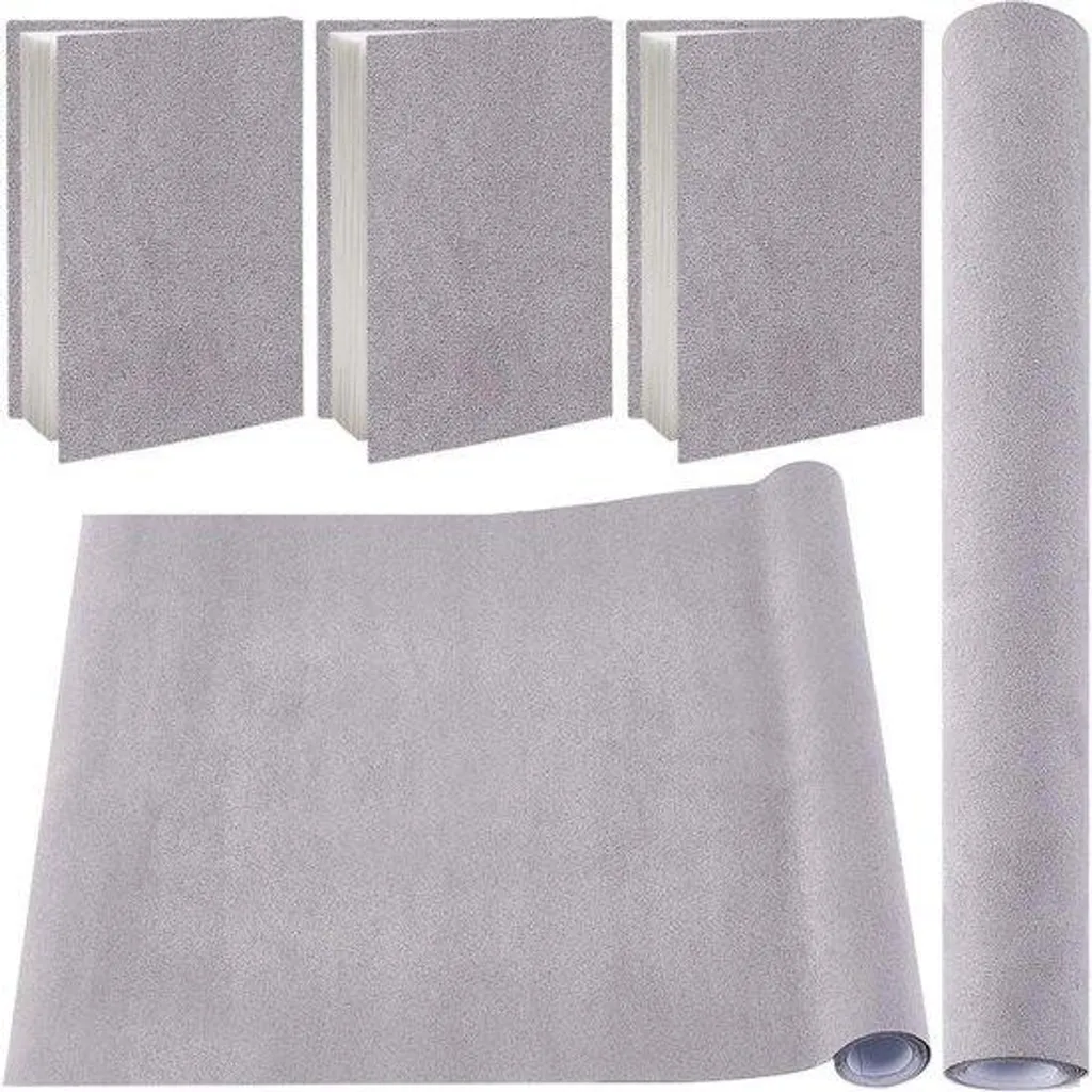 Couverture Allecto Plus 129,5x30 cm Grise pour Album Scrapbooking DIY